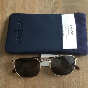 LE SPECS Neptune Aviator Sunglasses